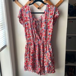 NEW American eagle multi-color romper